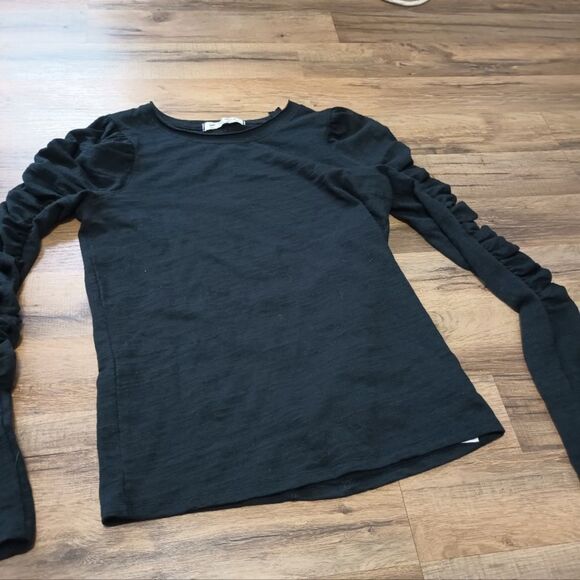 Free People Natasha Tee in Black - Picture 6 of 10